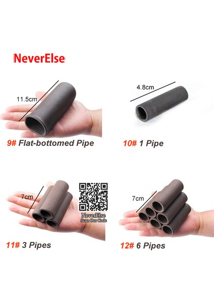 8. T Boru Stili Resim Olarak Akvaryum Seramik Karides Barınak Balık Tankı Gizleme Irk Mağara Evi Betta Crayflid Fry Küçük Balık Yengeç Korumak Için 12 Tür (Yurt Dışından) modelleri