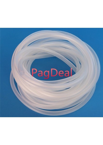 3m Hava Hattı Beyaz Stil Cam Yoğun Akış Co2 Kabarcık Sayacı Vantuz Akvaryum Balık Tankı Canlı Bitki Hava Çek Valfli Karbon Dioksit Difüzör (Yurt Dışından)