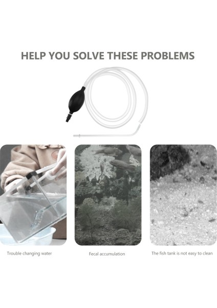 Çeşitli Renk Stili 10X4CM 1 Takım Balık Tankı Sifon Su Değiştirme Aracı Akvaryum Su Değiştirici Mini Su Değiştirici Mağaza Için (Yurt Dışından) indirimleri