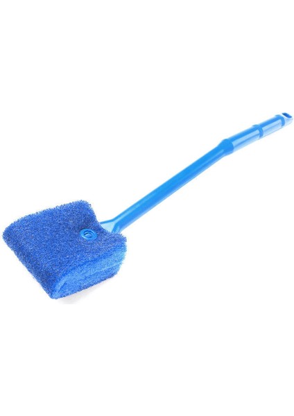 Mavi Stil Uzun Saplı Akvaryum Temizleme Fırçası Balık Tankı Camı Çift Taraflı Temiz Sünger Yosun Temizleme Aracı Akvaryum Aksesuarları (Yurt Dışından)