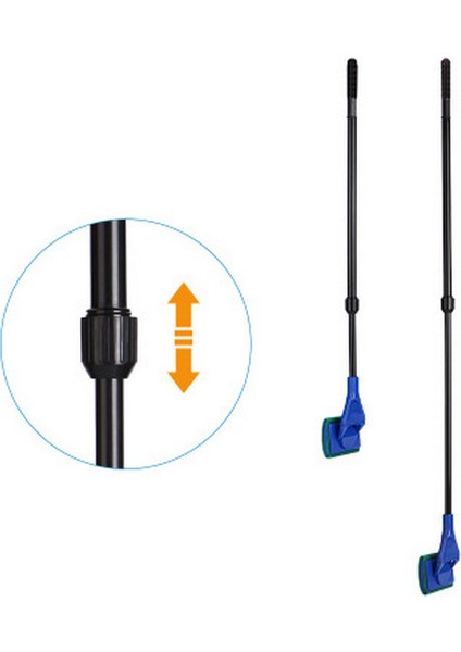 5ü1 Akvaryum Temizlik Araçları Seti Balık Tankı Ağı Kıyıcı Yosun Kazıyıcı Çatal Sünger Fırça Cam Temizleyici cm Teleskopik Kutup (Yurt Dışından) fiyatları