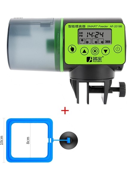 AF2019B 2 Stili Ayarla 1 Ünite Yeni Akvaryum Tankı Otomatik Balık Besleyici Zamanlayıcı Dijital LCD Otomatik Yem Besleme Elektronik Balık Yemleri Besleyici (Yurt Dışından)