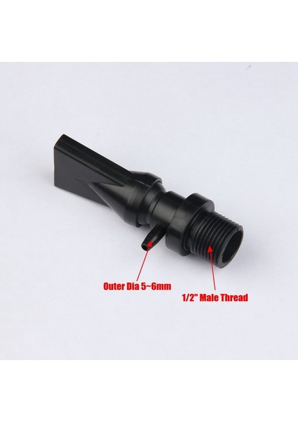 15MM Dış Çap Stili Ördek Ağız Püskürtme Memesi Akvaryum Balıkları Tank Yönü Ayarlanabilir Oblate Gimbaled Hortum Ördek Gagası Nozul Nuonuowell (Yurt Dışından) fırsatları