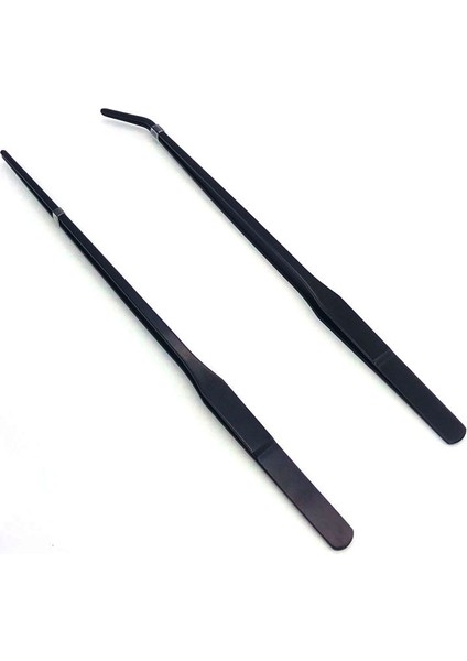 Düz Cımbız Stili 27CM 27 cm Siyah Paslanmaz Çelik Kavisli Akvaryum Maşası Akvaryum Bitkileri Maşa Düz Balık Tankı Temizleyici Akvaryum Aksesuarları (Yurt Dışından) modelleri
