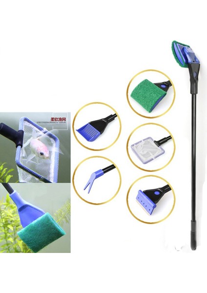 Resim Stili Olarak Akvaryum Araçları Çakıl Tarama Yosun Kazıyıcı Balık Tankı Temizlik Sünger Fırça Araçları Evcil Hayvan Su Ürünleri Temizleyici Araçları (Yurt Dışından) fiyatları