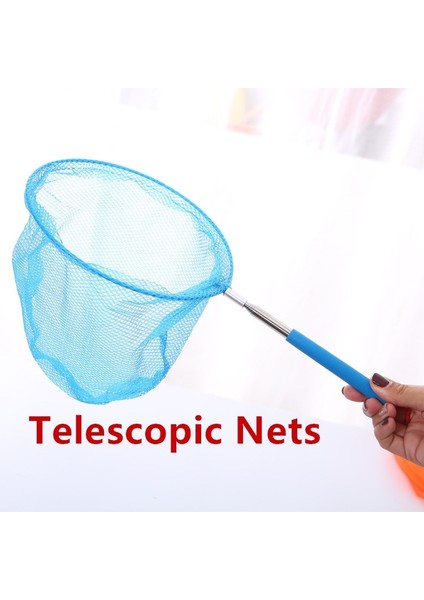 Turuncu Tarzı 85CMX20CM Teleskopik Balıkçılık Böcek Kelebek Yusufçuk Ağı Paslanmaz Çelik Kamış Tut Tadpole Balık Ağı Çocuklar Için Dış Mekan Akvaryum Temizlik Araçları (Yurt Dışından)