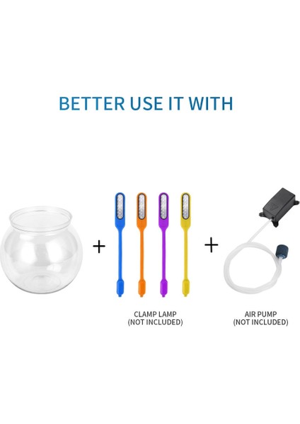 P4 Stili S Beden Balık Kasesi Plastik L M S Boyutları Masaüstü Akvaryum Tankları Betta ve Tüm Mini Balıklar Için Yuvarlak Dayanıklı Balık Tankı (Yurt Dışından) modelleri