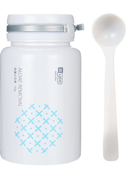 Beyaz Stil Akvaryum Algisit Su Yosunu Temizleyici Su Arıtma Temizleme Kaşık ile Toz Kontrolü (Yurt Dışından)