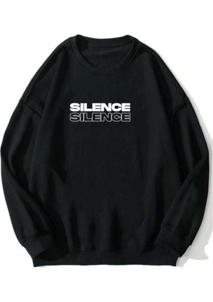 Silence Oversize Siyah Sweatshirt fiyatları