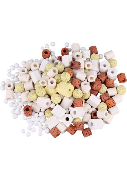 Yollow Gözenekli Top Stili 500G Akvaryum Balık Tankı Filtre Malzemesi Seramik Halkalar Aktif Karbon Berrak Su ile Ücretsiz Ağ Çanta Akvaryum Aksesuarları (Yurt Dışından) indirimleri