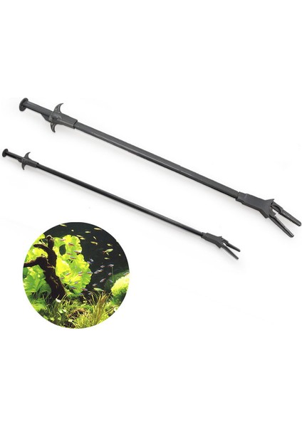 50 cm Akvaryum Cımbız Uzun Plastik Akvaryum Maşası Su Otunu Dikme Kelepçesi Temizlik Tankı Cımbız Pense Akvaryum Temizleme Aracı (Yurt Dışından)
