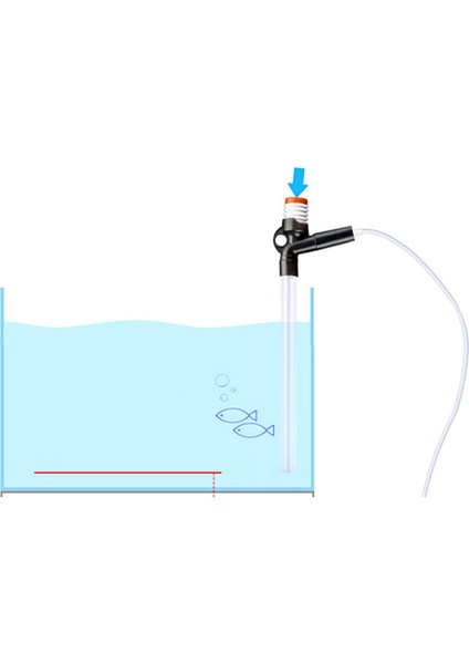 Resim Stili Olarak Yeni Akvaryum Su Değiştirici Manuel Emme Cihazı Kum Yıkama Pompası Temizlik Aracı (Yurt Dışından) fırsatları