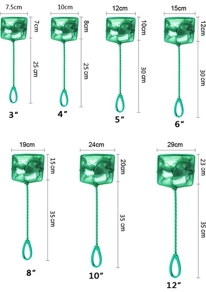 Bir Stil 10 Inç Inç Akvaryum Balık Tankı Yakalama Ağı Plastik Saplı 3D Akvaryum Balık Yakalama Ağı Temizlik Aracı (Yurt Dışından) fırsatları