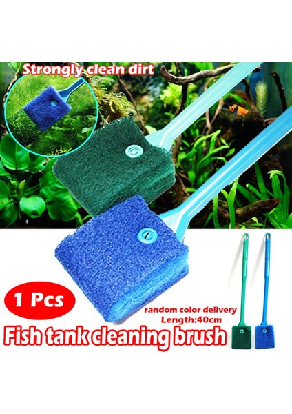 Yeşil 40CM Tarzı Akvaryum Cam Yosun Temizleyici Temizlik Fırçası Plastik Sünger (Yurt Dışından) fiyatları