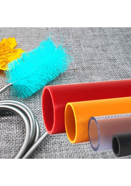 Siyah Stil 155CM Esnek Balık Tankı Filtre Pompa Hortum Fırça Temizleyici Tüp Temizleme Fırçası Akvaryumlar Çift Başlı Fırça Pet Temizlik Malzemeleri (Yurt Dışından) fırsatları