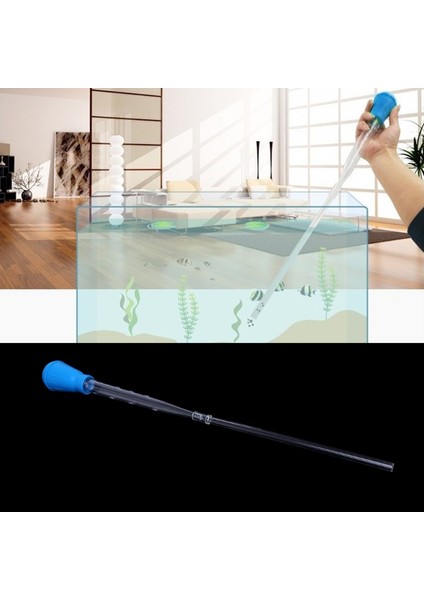 Mavi Stil Akvaryum Temizleyici Çakıl Vakumu Balık Tankı Sifon Pompası Su Değiştirmek Için (Yurt Dışından) fiyatları