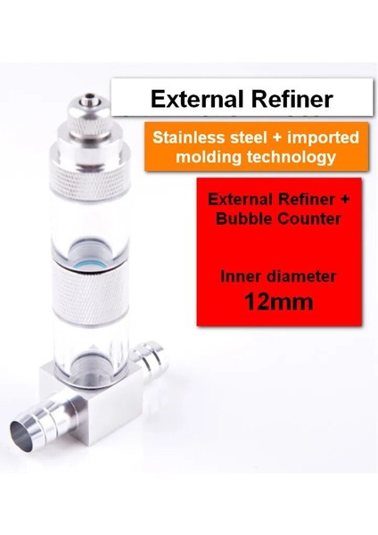 No 3 Tarzı Silindirin Dışına Yerleştirilmiş Hongyı Co2 Harici Arıtıcı, Difüzyon Namlusuna Alternatif Iyi Atomizasyon Etkisi (Yurt Dışından) modelleri