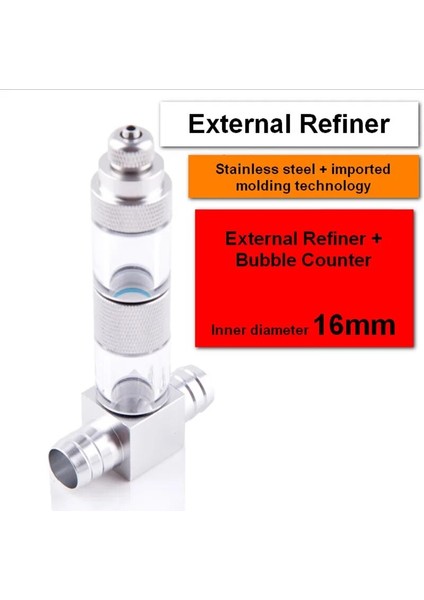 No 3 Tarzı Silindirin Dışına Yerleştirilmiş Hongyı Co2 Harici Arıtıcı, Difüzyon Namlusuna Alternatif Iyi Atomizasyon Etkisi (Yurt Dışından) fırsatları
