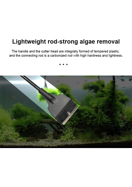 No.2 Tarzı 1 Adet Tank Temizleme Fırçası Skalpel Balık Tankı Akvaryum Cam Yosun Temizleyici Kazıyıcı Uzun Çelik Sap Kum Temizleyici Aracı (Yurt Dışından) fırsatları