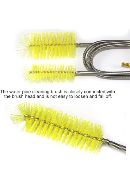Beyaz Stil Dış Filtre Su Boru Temizleme Fırçası Araçları Paslanmaz Çelik Esnek Kıllar Çift Başlı Temizleyici Balık Tankı Filtresi Için (Yurt Dışından) indirimleri