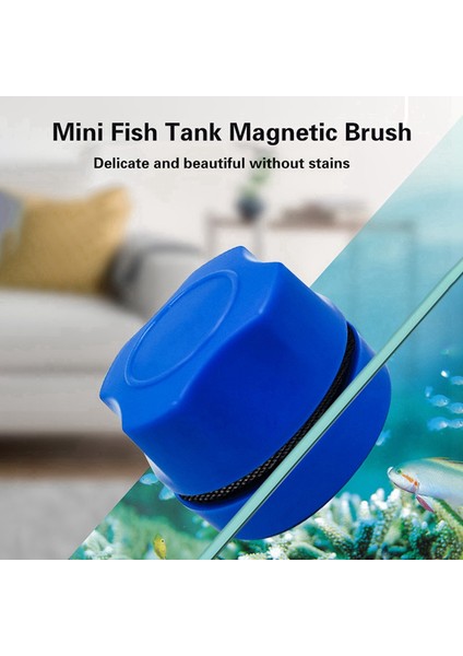 Siyah Stil Manyetik Mini Akvaryum Ev Yüzen Yosun Temizleyici Fırça Temizleyici Aksesuar Balık Tankı Temiz Fırça Balık Tankı Temizlik Temizlik Araçları (Yurt Dışından) fırsatları