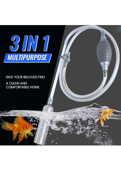 Mavi Stil Akvaryum Çakıl Temizleyici Otomatik Balık Tankı Su Değiştirici ve Temizleyici Su Değiştirici Çamur Çıkarıcı Balık Tankı Vakum Temizleyici (Yurt Dışından) fırsatları