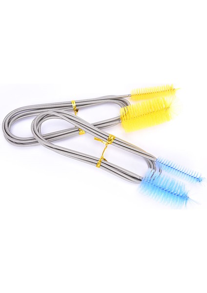 HMYHG824-BL Stili S Beden 155CM Akvaryum Temizleme Fırçası Esnek Eğri Boru Için Çift Uçlu Su Filtre Pompa Hava Tüpü Hortum Temizleyici Balık Tankı Aksesuarları (Yurt Dışından) modelleri