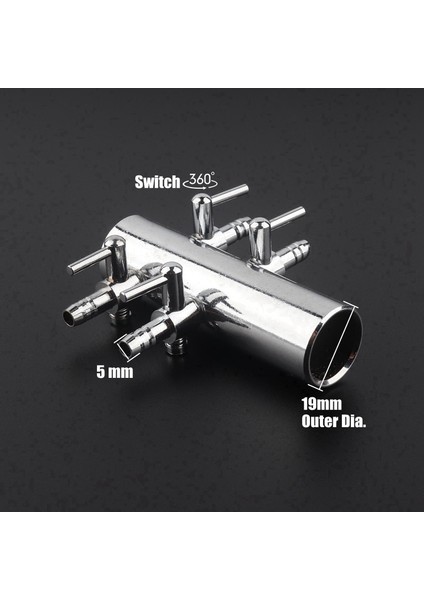 12 Kafa Bölücüler Stili 4 ~ 12 Yollu Paslanmaz Çelik Hava Borusu Distribütörü Akvaryum Balık Tankı Hava Valfi Oksijen Pompası Ayar Valfi Hortum Bölücüler (Yurt Dışından) modelleri