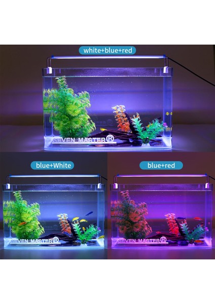 Gümüş Tarzı Akvaryum Işık Çubuğu LED Balık Tankı Lamba Bitki Üzerinde Ince Klip Büyüyen Aydınlatma Sucul Peyzaj Dekor cm Genişletilebilir Aksesuarlar (Yurt Dışından) modelleri