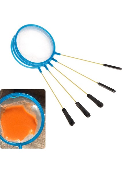 Mavi Stil Balık Ağı Artemia Filtre Karides Mini Taşınabilir Balık Tankı Akvaryum Yoğun File Küçük Gözenekli Aracı (Yurt Dışından) fiyatları