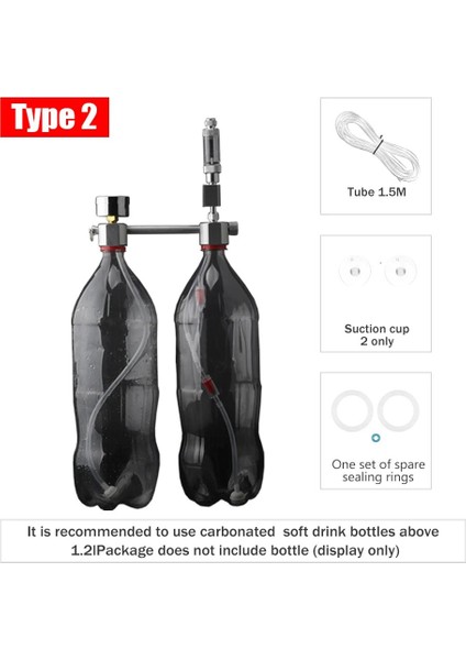 Stil 1 Stil Solenoid Valfli Co2 Jeneratörü Kabarcık Sayacı ve Karbon Dioksit Akvaryumunu Kontrol Edin Dıy Akvaryum Bitkileri Için Co2 Jeneratör Sistemi Kiti (Yurt Dışından) fiyatları