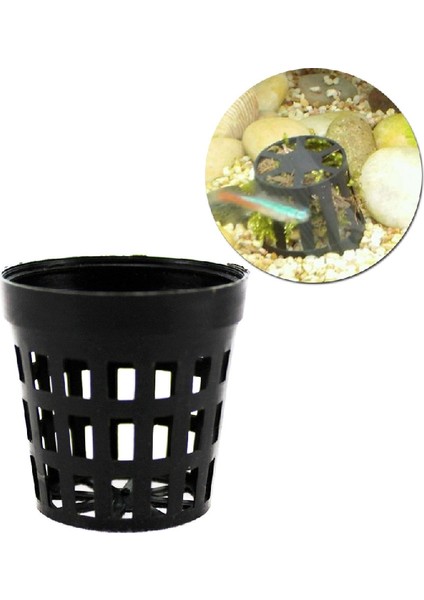 Orta Boy Akvaryum Su Bitkisi Ekim Sepeti Suda Yetiştirme Saksısı Plastik Su Bitkisi Sepeti (Yurt Dışından) fiyatları