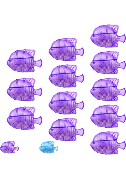 Mor Tarzı 12 Adet Nemlendirici Temizleyici, 12 Paket Evrensel Akvaryum Nemlendirici Temizlik Topları Mist Nemlendiriciler Küçük ve Büyük Akvaryum Filtreleri (Yurt Dışından)