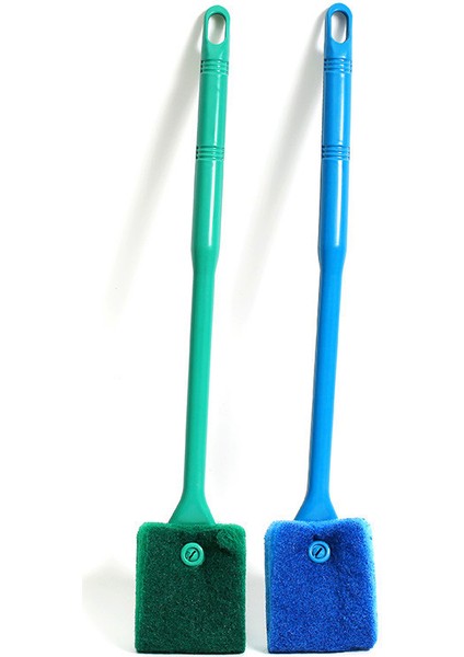 1 Adet Mavi Stil 40CM Balık Tankı Temizleme Fırçası Plastik Sünger Çift Taraflı Cam Bitki Akvaryum Cam Yosunu Temizleyici Malzemeler Akvaryum Aksesuarları (Yurt Dışından) fiyatları