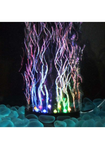 Bir Stil Stokta 12 Led'ler Akvaryum Işığı Sualtı Hava Kabarcık Lambası Yuvarlak Balık Tankı Taş Disk LED Dalgıç Akvaryum Dekorasyonu Ingıltere (Yurt Dışından) modelleri