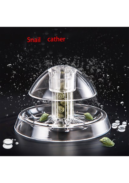 Stili Temizle S Beden Akvaryum Balık Tankı Plastik Berrak Salyangoz Tuzak Yakalayıcı Bitkiler Planarian Zararlı Yakalama Kutusu Sülük Hava Deliği ile Temizlik Araçları (Yurt Dışından) modelleri