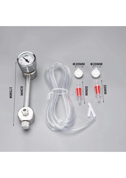 Bir Stil Co2 Jeneratör Sistem Kiti Co2 Jeneratörü, Solenoid Valfli Kabarcık Sayacı Difüzör, Sucul Bitki Büyümesi Için (Yurt Dışından) indirimleri