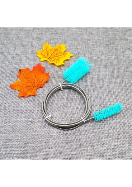 Gümüş Tarzı 90CM Paslanmaz Çelik Boru Temizleme Fırçası Ucu Esnek Akvaryum Balık Tankı Filtre Pompası Hortum Boru Fırçası Temizleyici (Yurt Dışından) modelleri