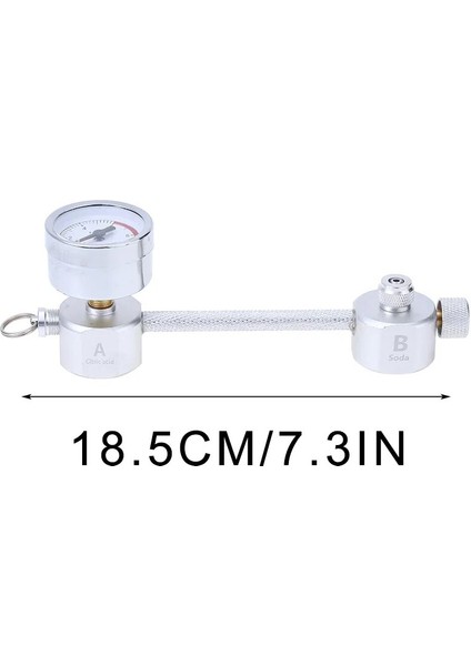 Akvaryum Co2 Regülatör Sistemi Kiti Kabarcık Sayacı Basınçlı Gösterge Co2 Bitkiler Için Jeneratör Akvaryum Ev Bahçe Balık Tankı (Yurt Dışından) fiyatları