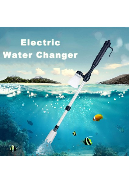 Siyah Stil Elektrikli Akvaryum Balık Tankı Su Değiştirici Kum Temizleyici Otomatik Su Filtre Değiştirme Pompası Temizlik Araçları Aksesuarları (Yurt Dışından) fiyatları
