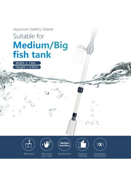 Siyah Stil Elektrikli Akvaryum Balık Tankı Su Değiştirici Kum Temizleyici Otomatik Su Filtre Değiştirme Pompası Temizlik Araçları Aksesuarları (Yurt Dışından) indirimleri