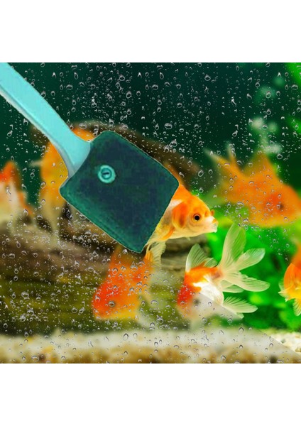 22CM Tarzı Akvaryum Balık Tankı Cam Bitki Temizleme Fırçaları Yüzen Temiz Pencere Yosunu Kazıyıcı Sünger Aksesuarları Araçları Yüksek Uygulama (Yurt Dışından) fiyatları