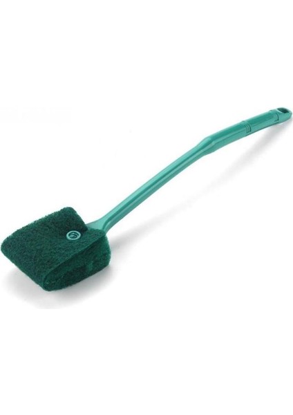 Uzun Sap Yeşil Stil 1 Adet Akvaryum Tankı Temizleyici Malzemeler Çift Taraflı Fırça Balık Yosunu Uzun Sap Sünger Temizlik Akvaryum Aksesuarları (Yurt Dışından)