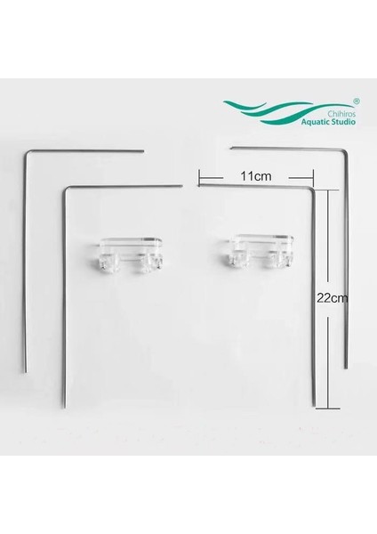 A Plus Metal Braket Stili Chihiros Işık Aksesuarları LED Akıllı Kontrolör Komutan Dimmer Zamanlayıcı Metal Braket Kiti Asmak (Yurt Dışından)