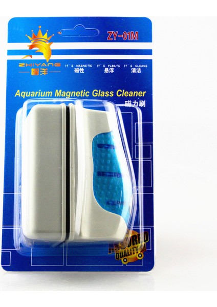 No.1 Tarzı M Beden Akvaryum Balık Tankı Manyetik Yosun Temizleyici Cam Temizleyici Sünger Yüzen Temizleme Fırçası Akvaryum Temizleme Araçları (Yurt Dışından)