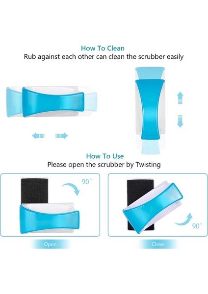 No.1 Tarzı M Beden Akvaryum Balık Tankı Manyetik Yosun Temizleyici Cam Temizleyici Sünger Yüzen Temizleme Fırçası Akvaryum Temizleme Araçları (Yurt Dışından) fırsatları