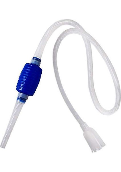 Bir Stil Akvaryum Drenaj Borusu Balık Tankı Temizleyici Vakum Pompası Kum Tuzağı Filtre Su Değişim Aracı Emme Borusu Tüpü (Yurt Dışından)