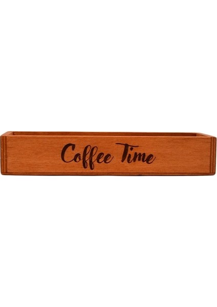 Coffee Time Ahşap Düzenleyici Toparlayıcı Kahve Köşesi Organizeri. fiyatları