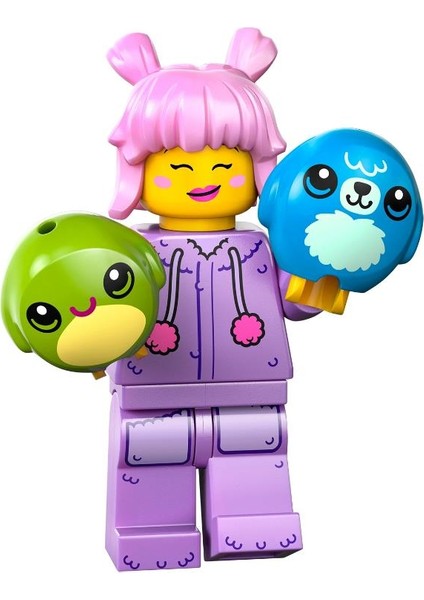 Minifigür 71048 Seri 27 - 05 Plush Toy Collector