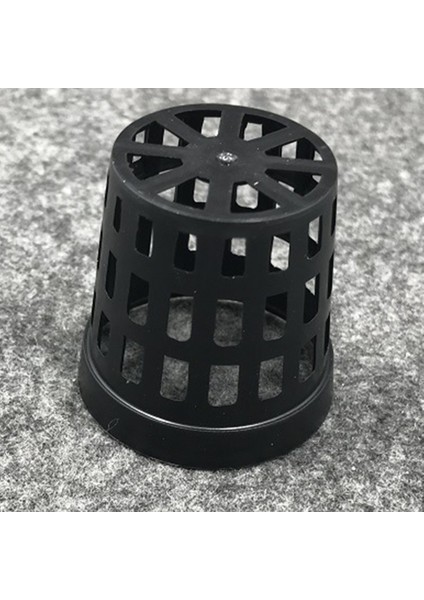 1 Adet Tarzı Su Kupası Akvaryum Bitkileri Fileli Saksı Hidroponik Kolonizasyon Ağ Kupaları 4*4cm Plastik Siyah Balık Tankı Su Bitkisi Yetiştirme Sepeti 1 Adet (Yurt Dışından)